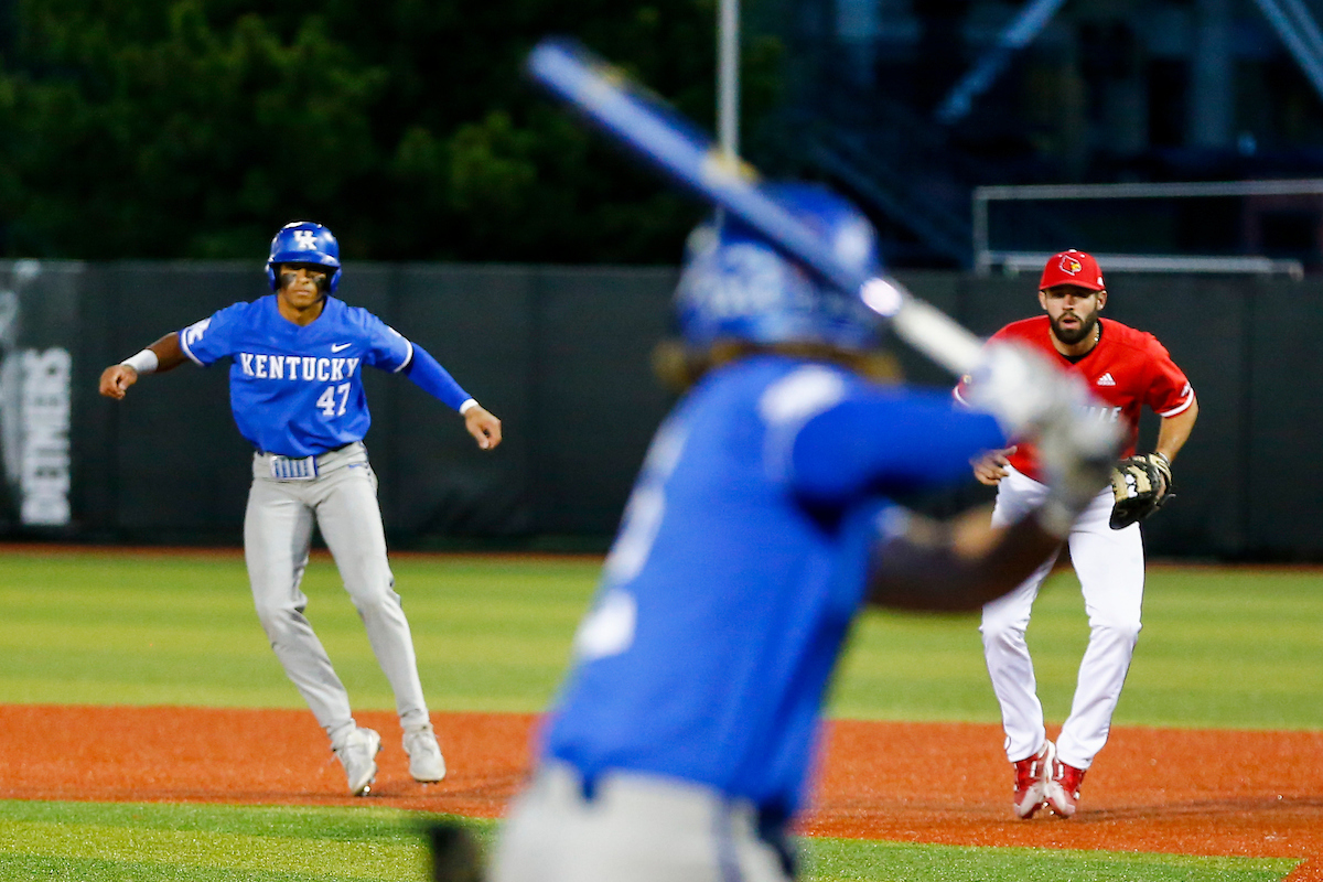 Ryan Ritter. 

Kentucky beats Louisville, 11-7. 

Photo By Barry Westerman | UK Athletics