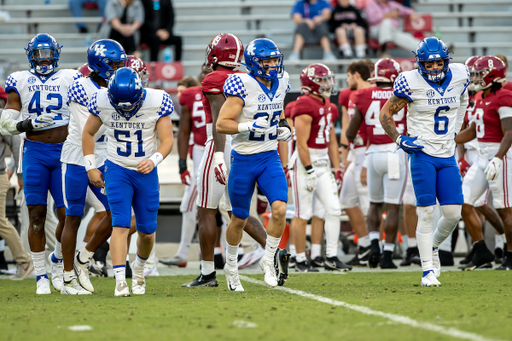 Brett Slusher

Alabama defeats Kentucky 63-3

Photo By Brian Moriarty | UK Football