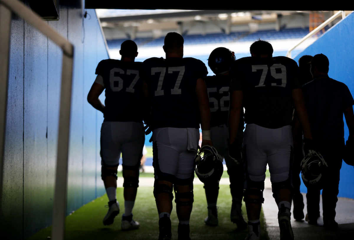 Football April 6 Practice Photo Gallery