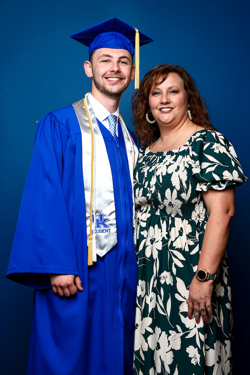 Mason Hamilton.

May 2022 CATS graduation.

Photo by Eddie Justice | UK Athletics