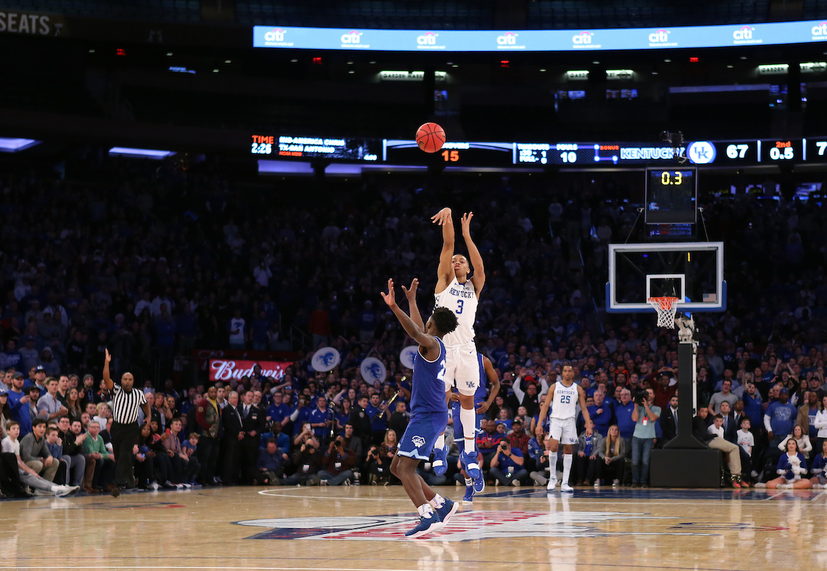 Keldon Johnson. 

UK falls to Seton Hall 84-83. 


Photo By Barry Westerman | UK Athletics
