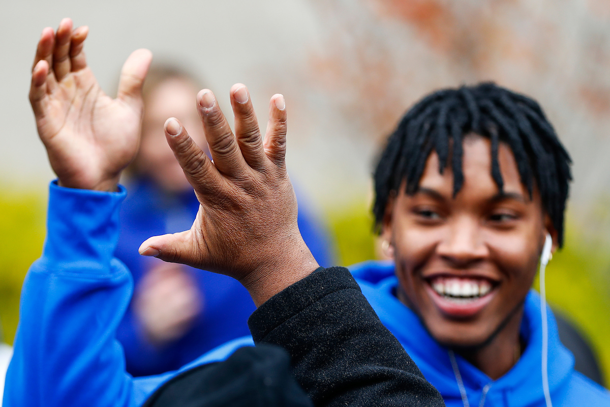 Lonnie Johnson.

UK football beats MTSU 34-23 on Senior Day at Kroger Field.

Photo by Chet White | UK Athletics