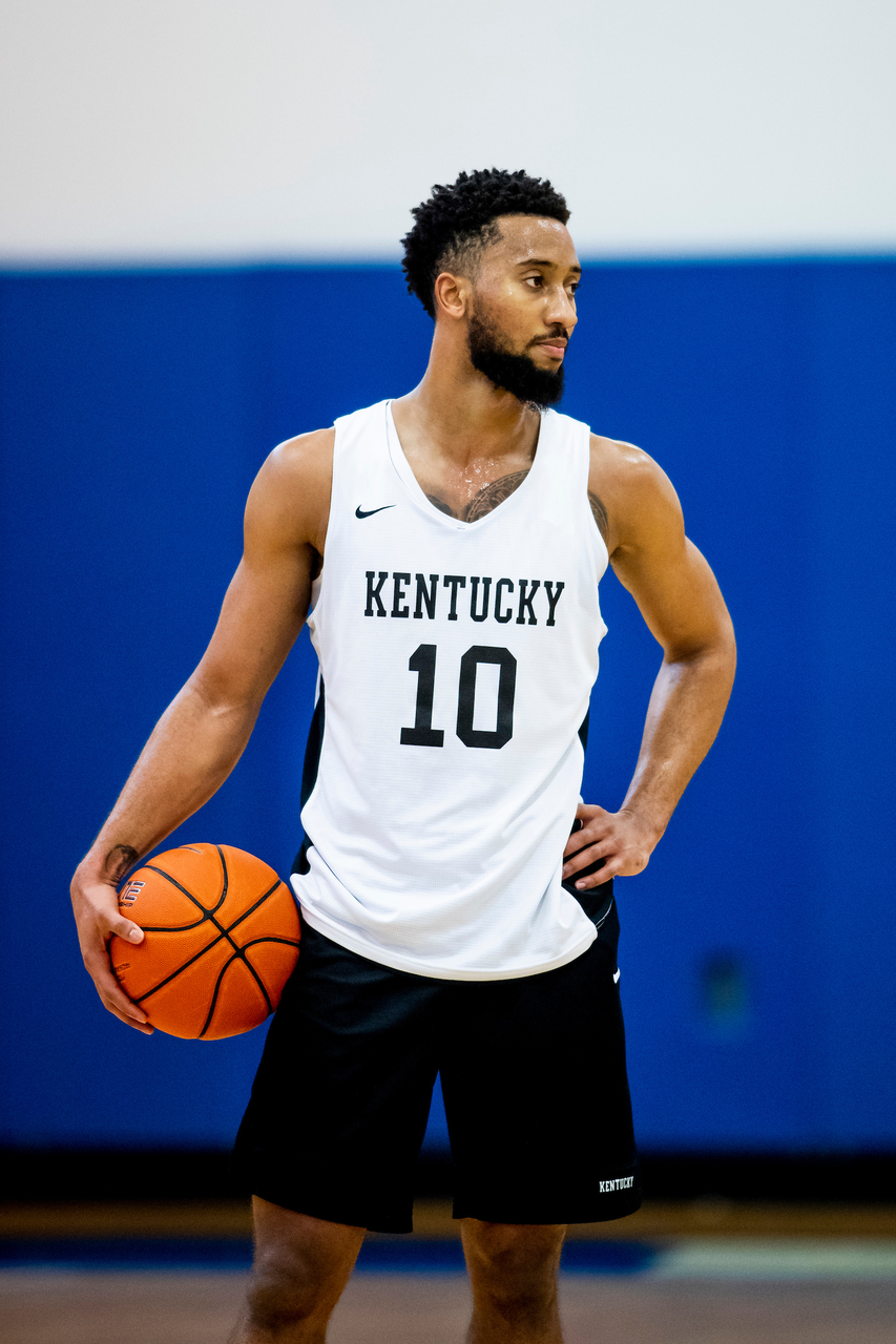 Davion Mintz.

Menâ??s basketball practice. 

Photo by Chet White | UK Athletics