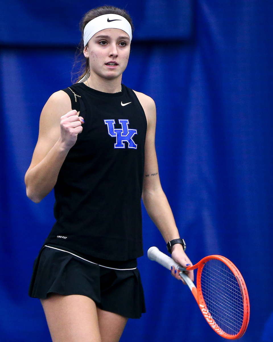 Lidia Gonzalez.

Kentucky defeats Penn State 4-3.

Photo by Grace Bradley | UK Athletics