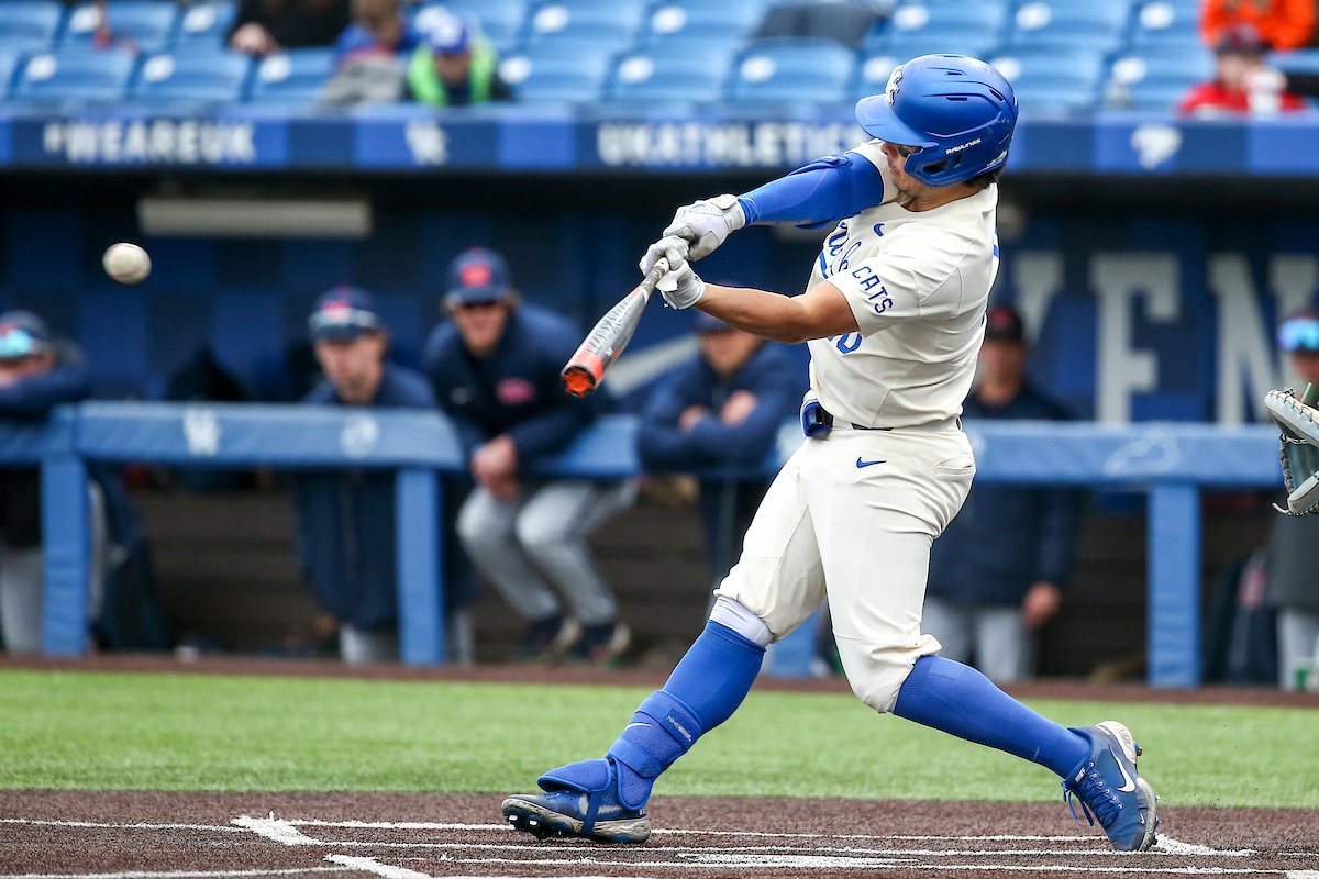 Hunter Jump.

Kentucky beats Ole Miss 9-2.

Photo by Sarah Caputi | UK Athletics