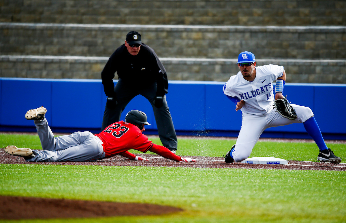 Dalton Reed.

Kentucky beat SIU-Edwardsville 6-4 at Kentucky Proud Park.

Photo by Chet White | UK Athletics