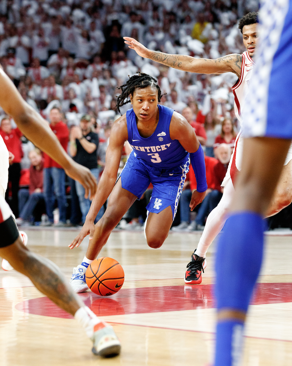 TyTy Washington Jr.

Kentucky falls to Arkansas, 75-73.

Photo by Elliott Hess | UK Athletics