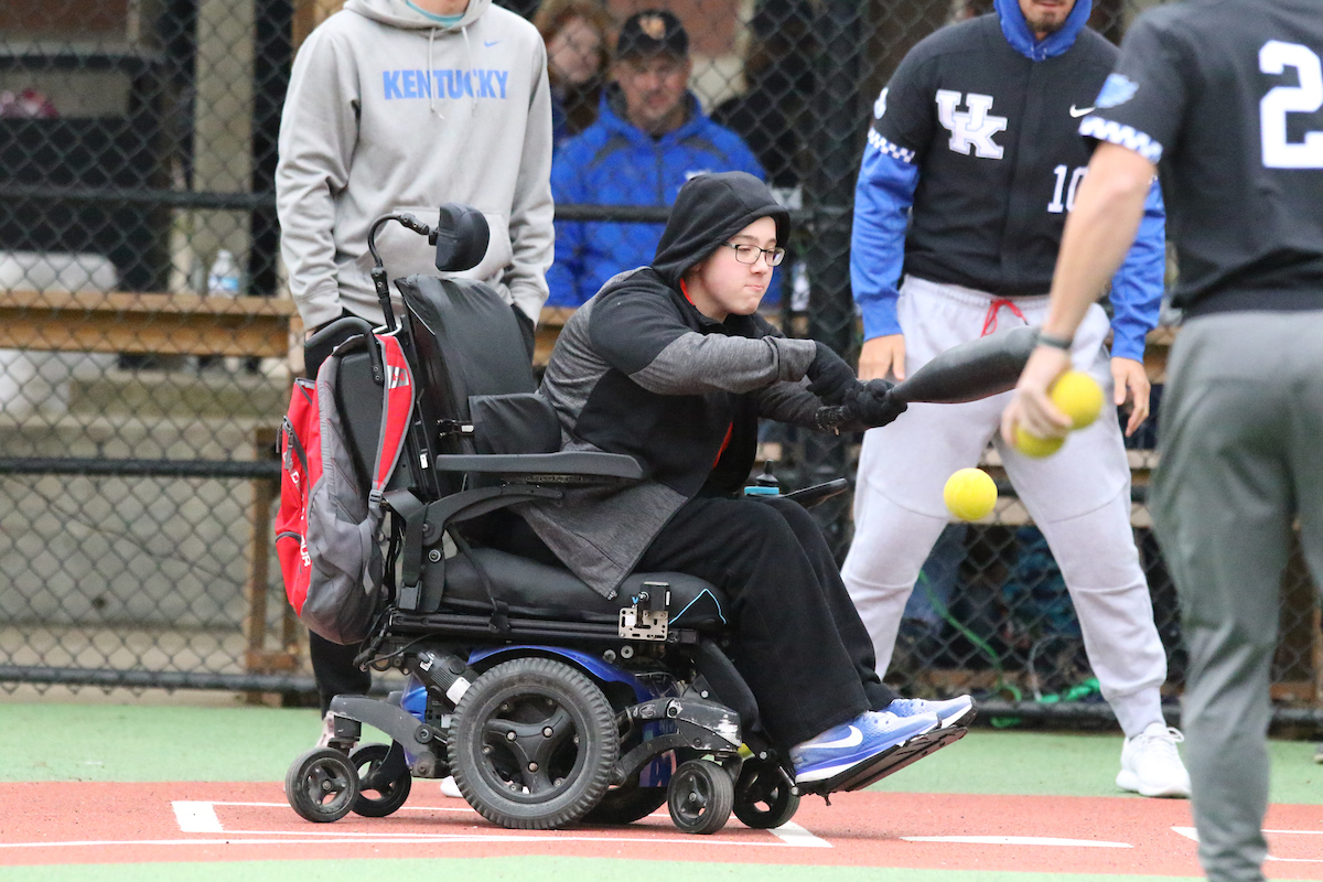 The Baseball team spends the morning with a group of kids in the Miracle League on Saturday, October 13th at Shillito Park.

Photos by Noah J. Richter | UK Athletics