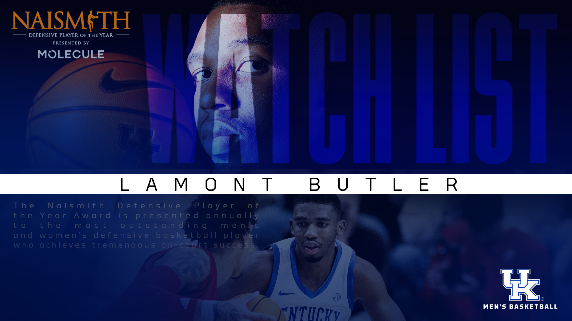 Lamont Butler on Naismith Defensive Player of the Year Watch List