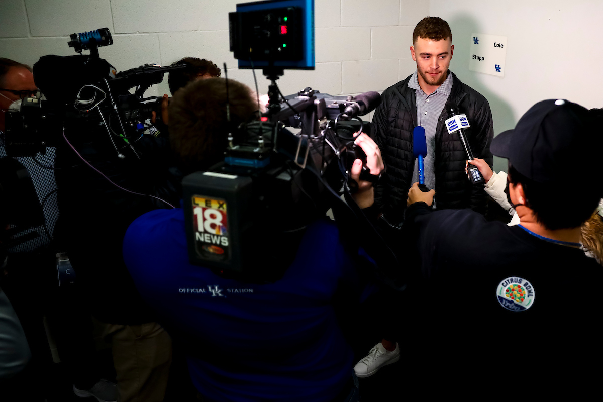Cole Stupp.

Kentucky Softball and Baseball media day

Photo by Eddie Justice | UK Athletics