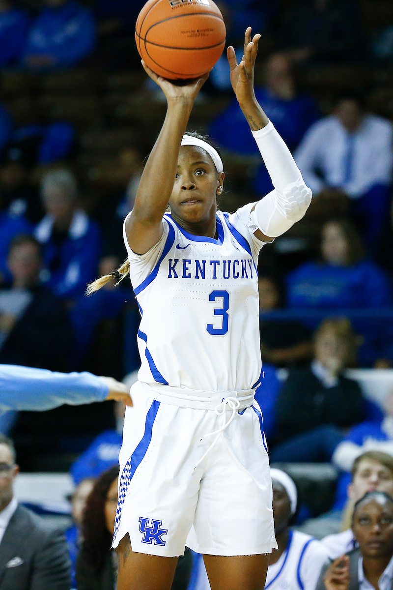 Keke McKinney.

UK women's basketball beat Southern 91-41.

Photo by Chet White | UK Athletics