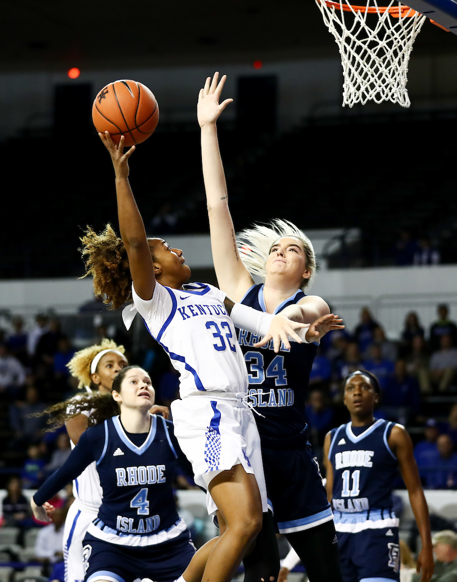 JAIDA ROPER

Kentucky beats Rhode Island, 75-52.


Photo by Elliott Hess | UK Athletics