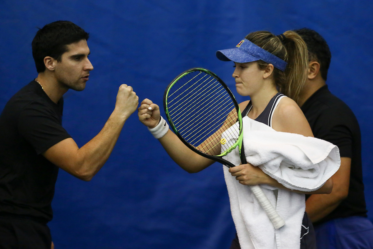 Carla Girbau.

Kentucky beat Texas A&M 4-3.

Photo by Hannah Phillips | UK Athletics