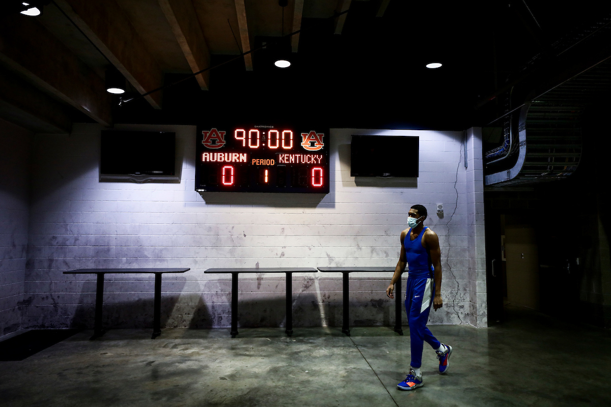 Keion Brooks Jr.

Kentucky loses to Auburn, 66-59.

Photo by Chet White | UK Athletics