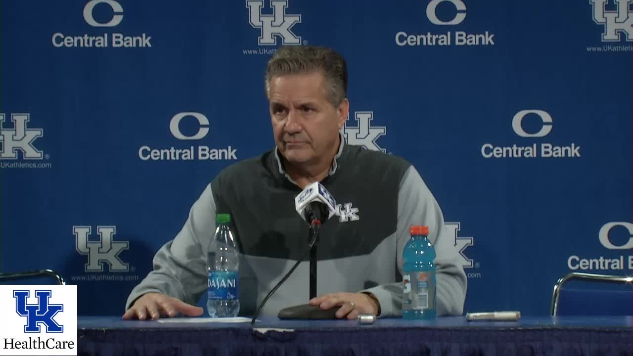 MBB: Coach Calipari - Mount St. Mary's Postgame