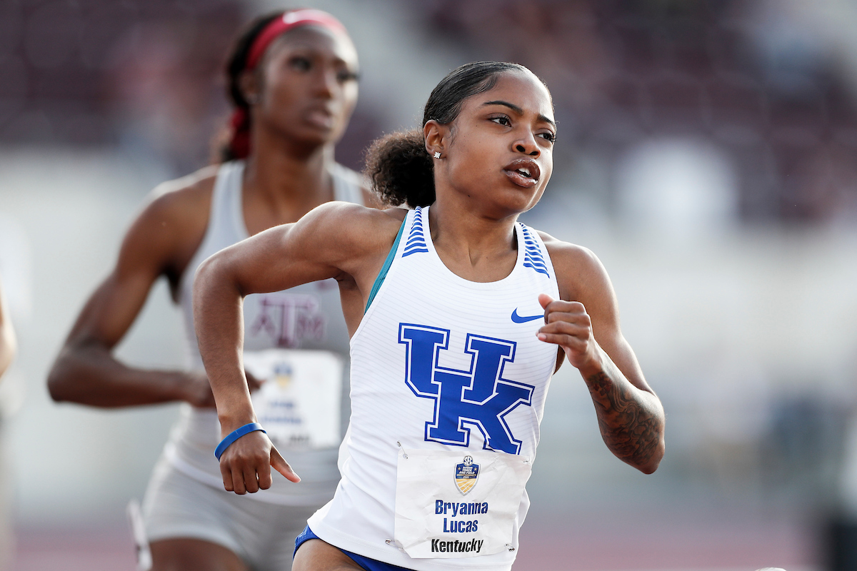 Bryanna Lucas.

Day one of the 2021 SEC Track and Field Outdoor Championships.

Photo by Chet White | UK Athletics