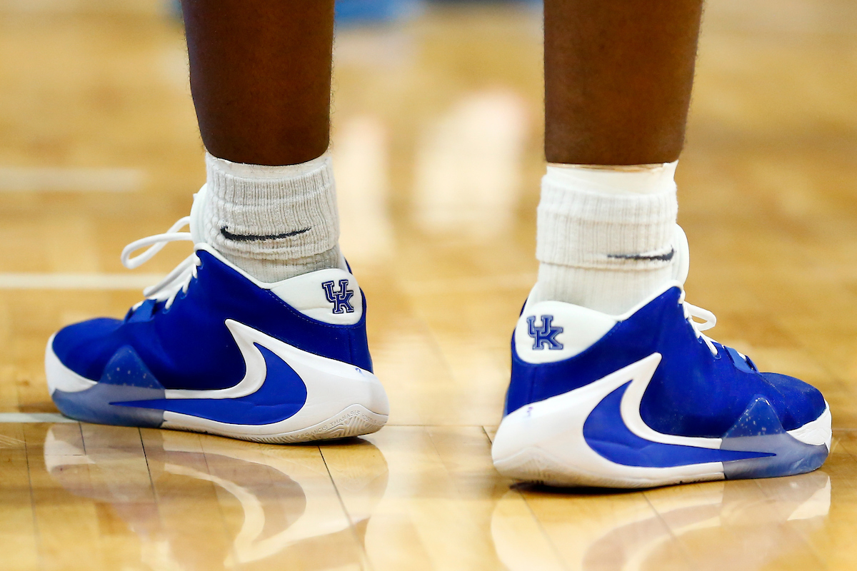Nike Shoes. 

UK beat Auburn 73-66. 

Photo By Barry Westerman | UK Athletics