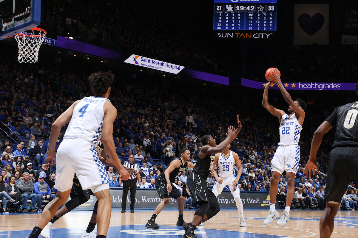 Sahi Gilgeous-Alexander.

The University of Kentucky men's basketball team beats Vanderbilt 83-81 on Tuesday, January 30, 2018 at Rupp Arena in Lexington, Ky.

Photo by Elliott Hess | UK Athletics