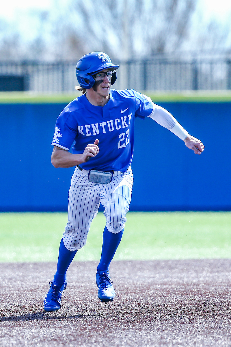 John Thrasher.

Kentucky defeats High Point 14-3.

Photo by Sarah Caputi | UK Athletics