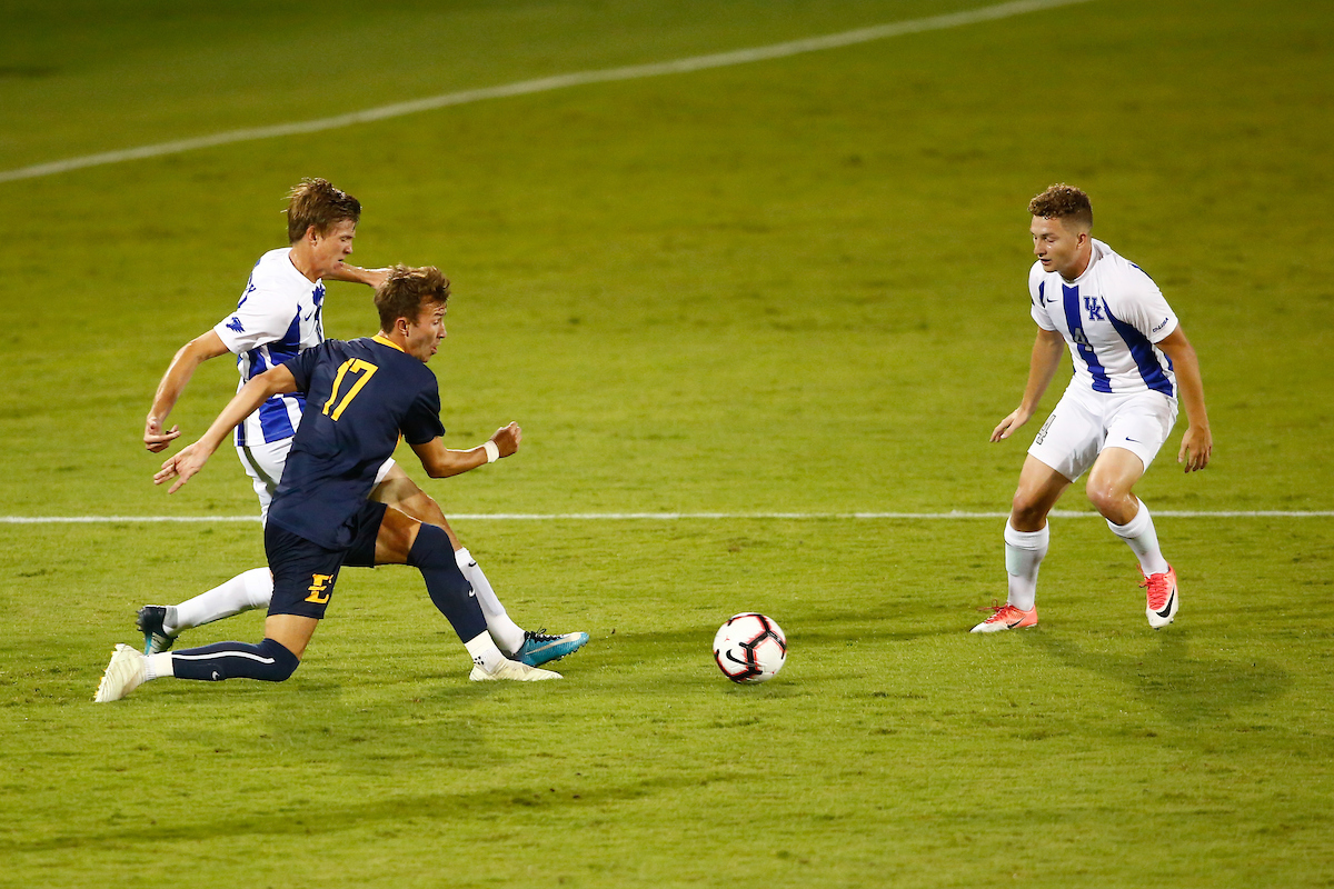 Kentucky men's soccer beat ETSU 3-0.

Photo by Eddie Justice | UK Athletics