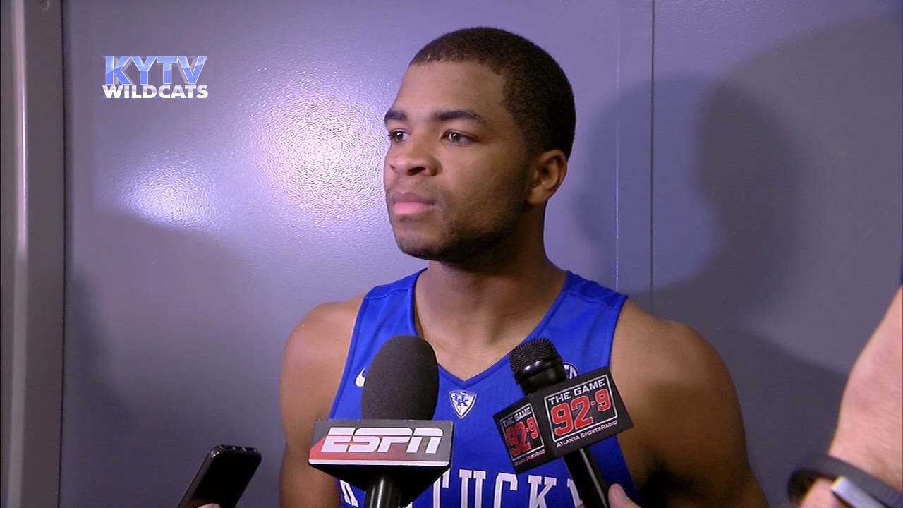 Kentucky Wildcats TV: Aaron Harrison - Georgia Postgame