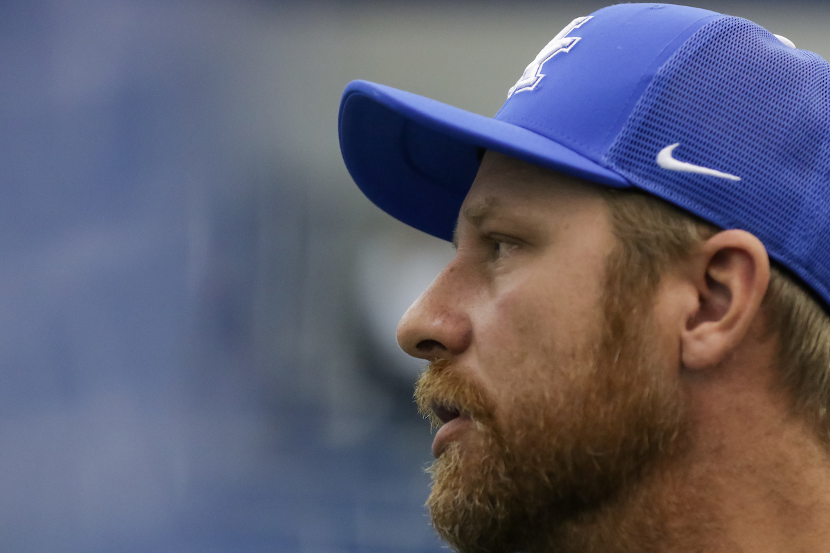 Cedric Kauffmann. 

Kentucky men's tennis hosts Notre Dame.

Photo by Eddie Justice | UK Athletics