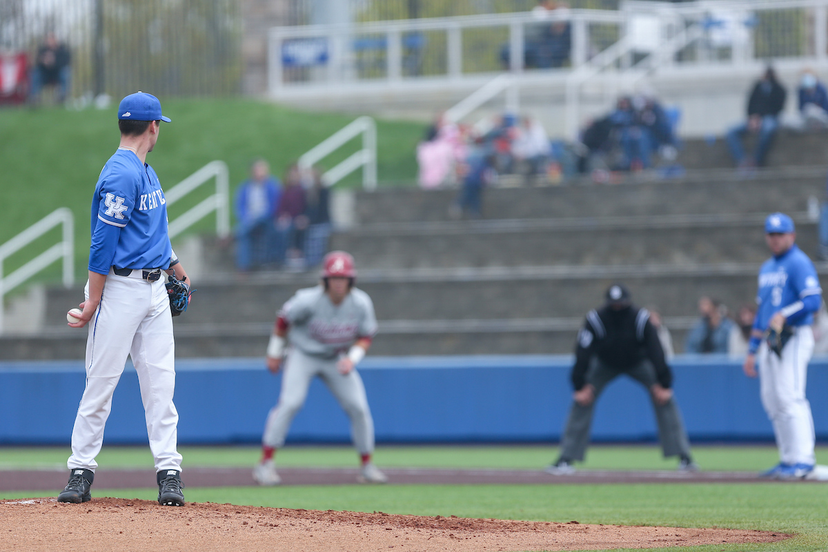 Sean Harney.

Kentucky beats Alabama 5 - 2.

Photo by Sarah Caputi | UK Athletics
