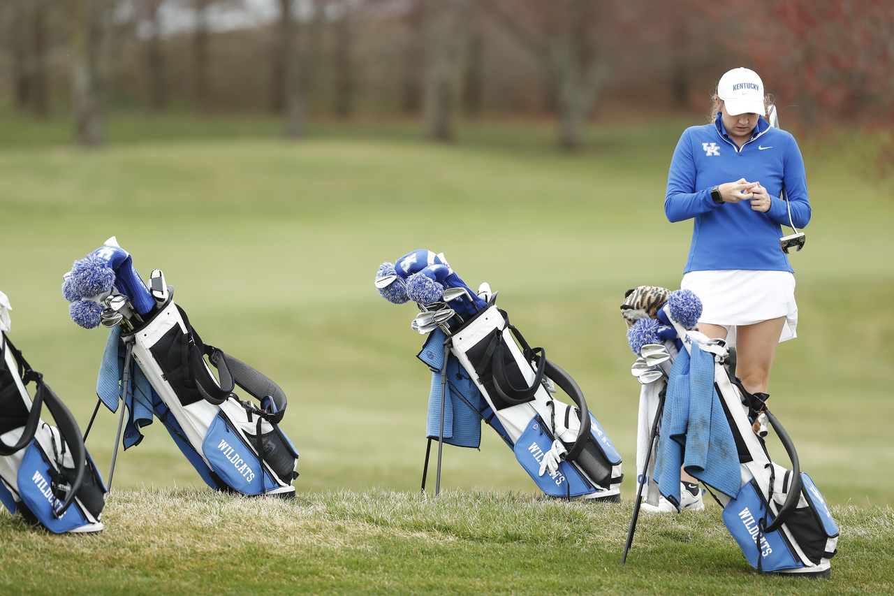 Casey Ott.

Golf.

Photo by Chet White | UK Athletics