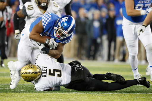 Benny Snell.

UK beats Vanderbilt 14-7.

Photo by Chet White | UK Athletics