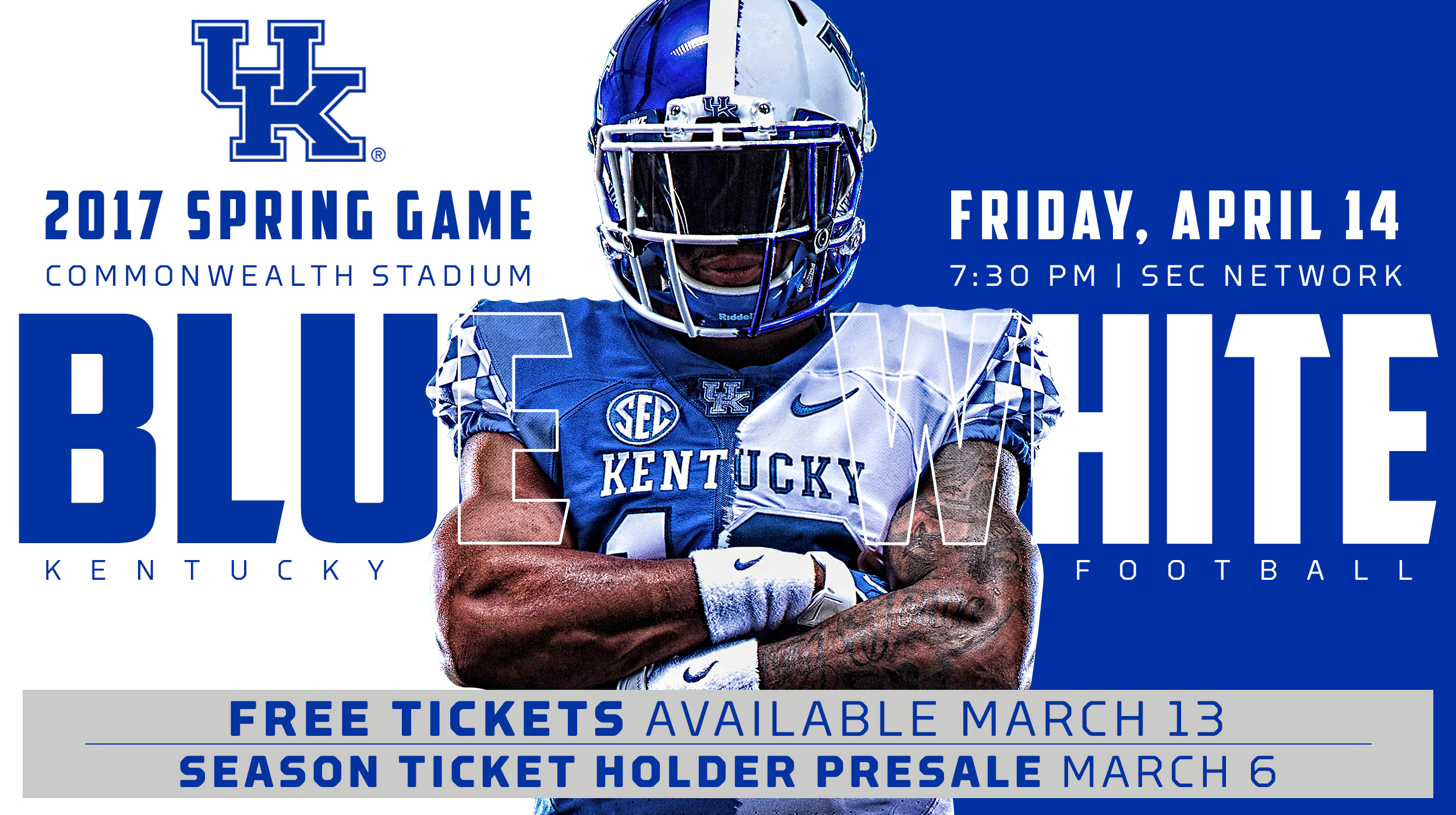 Blue-White Spring Game Tickets Available