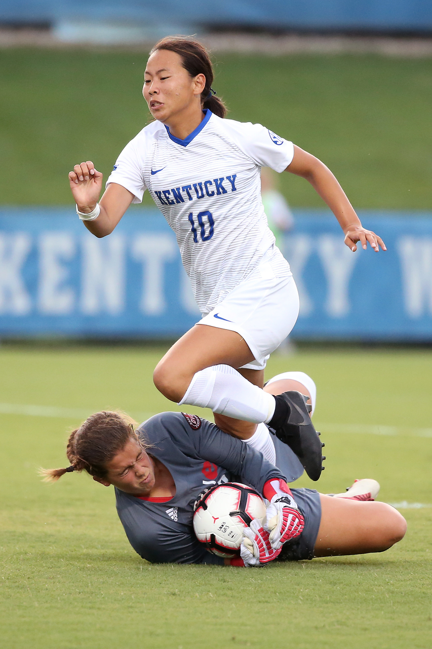 Yuuka Kurosaki.

The University of Kentucky women's soccer team beat SIUE 2-1 in the Cats season openr on Friday, August 17, 2018, at The Bell in Lexington, Ky.

Photo by Chet White | UK Athletics