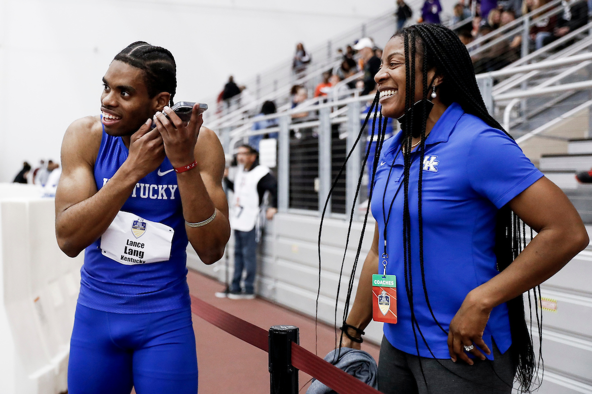 Lance Lang. Debbie Ferguson McKenzie.

Day 2. SEC Indoor Championships.

Photos by Chet White | UK Athletics