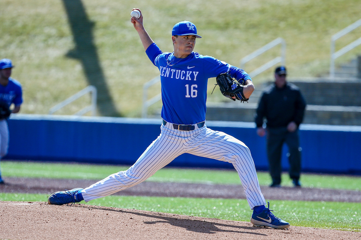 Cole Stupp.

Kentucky defeats High Point 14-3.

Photo by Sarah Caputi | UK Athletics