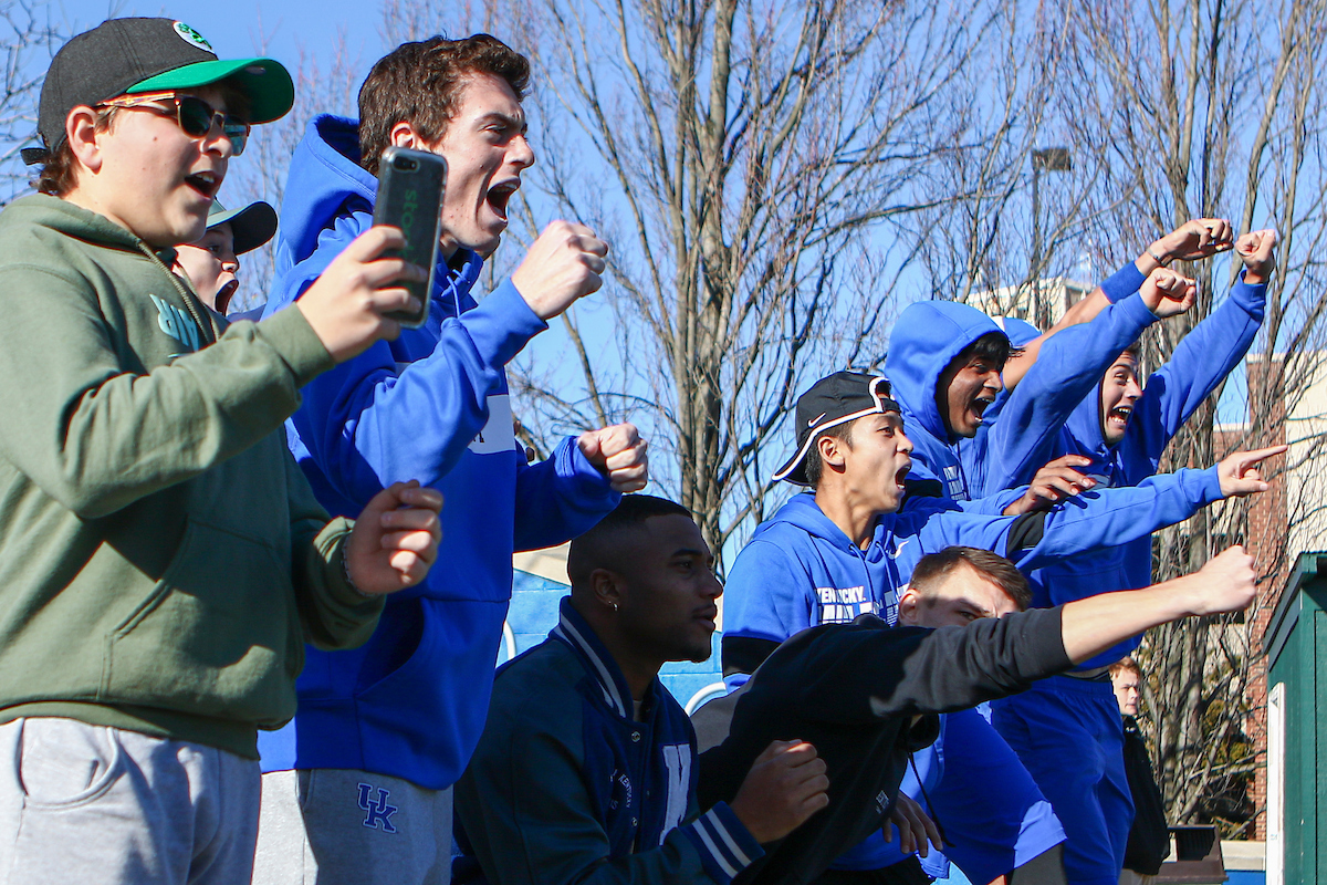 Team.

Kentucky falls to Oklahoma 5-2.

Photo by Grant Lee | UK Athletics