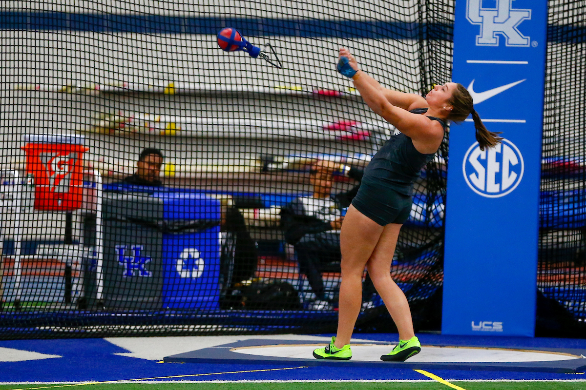 Molly Leppelmeler

Day one of the Rod McCravy Memorial. 

Photo By Barry Westerman | UK Athletics