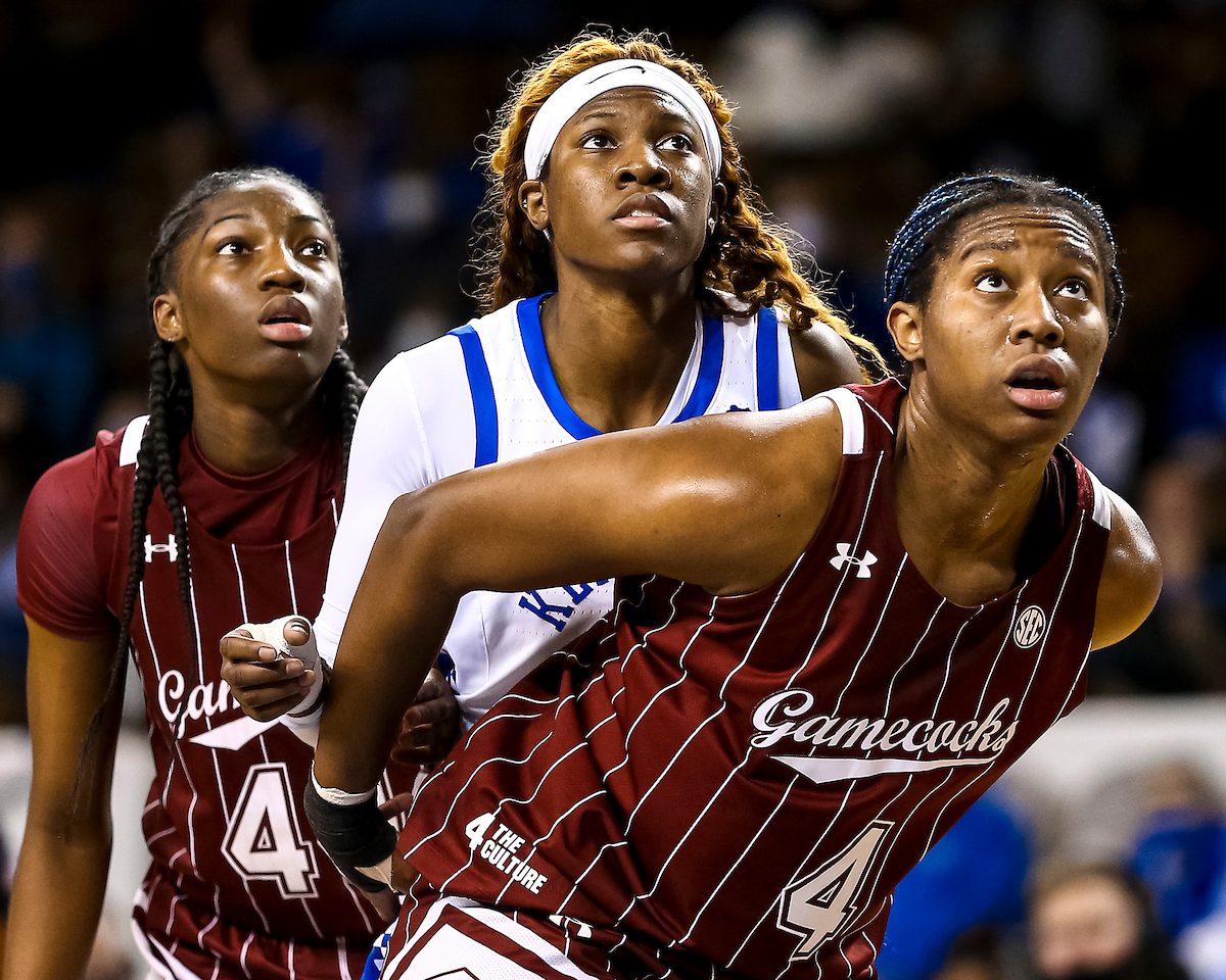 Rhyne Howard.

Kentucky loses to South Carolina 59-50..

Photo by Eddie Justice | UK Athletics