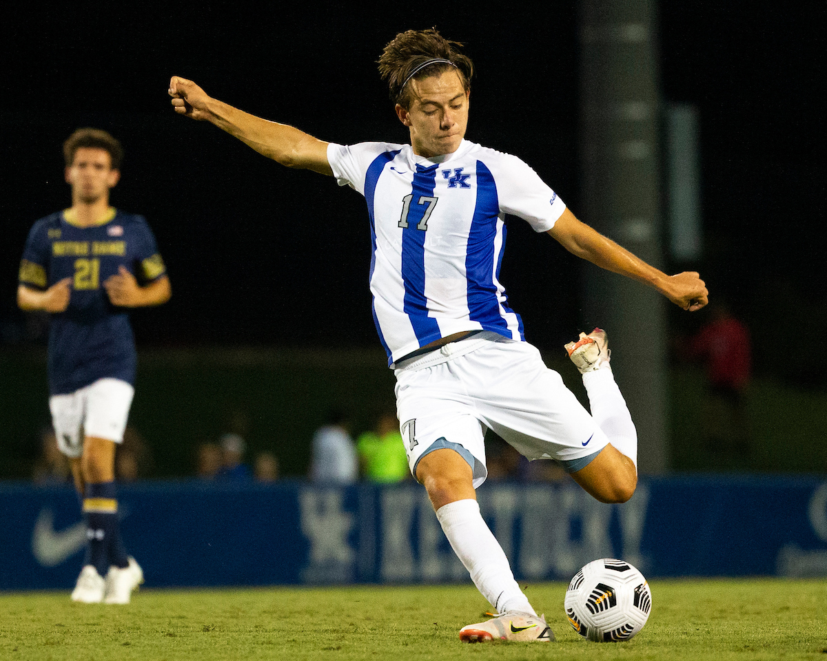 Enzo Mauriz.

Kentucky beats Notre Dame 1-0.

Photo by Grace Bradley | UK Athletics