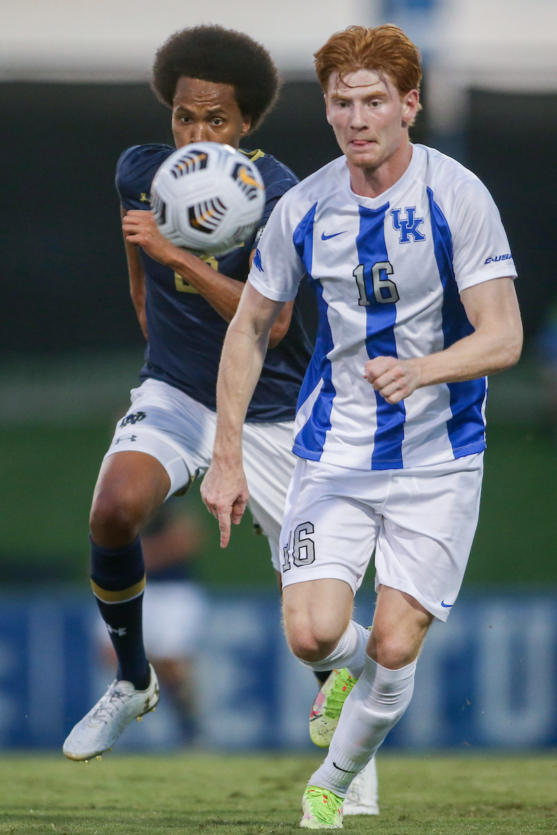 Martin Soereide.

Kentucky beats Notre Dame 1 - 0.

Photo by Sarah Caputi | UK Athletics