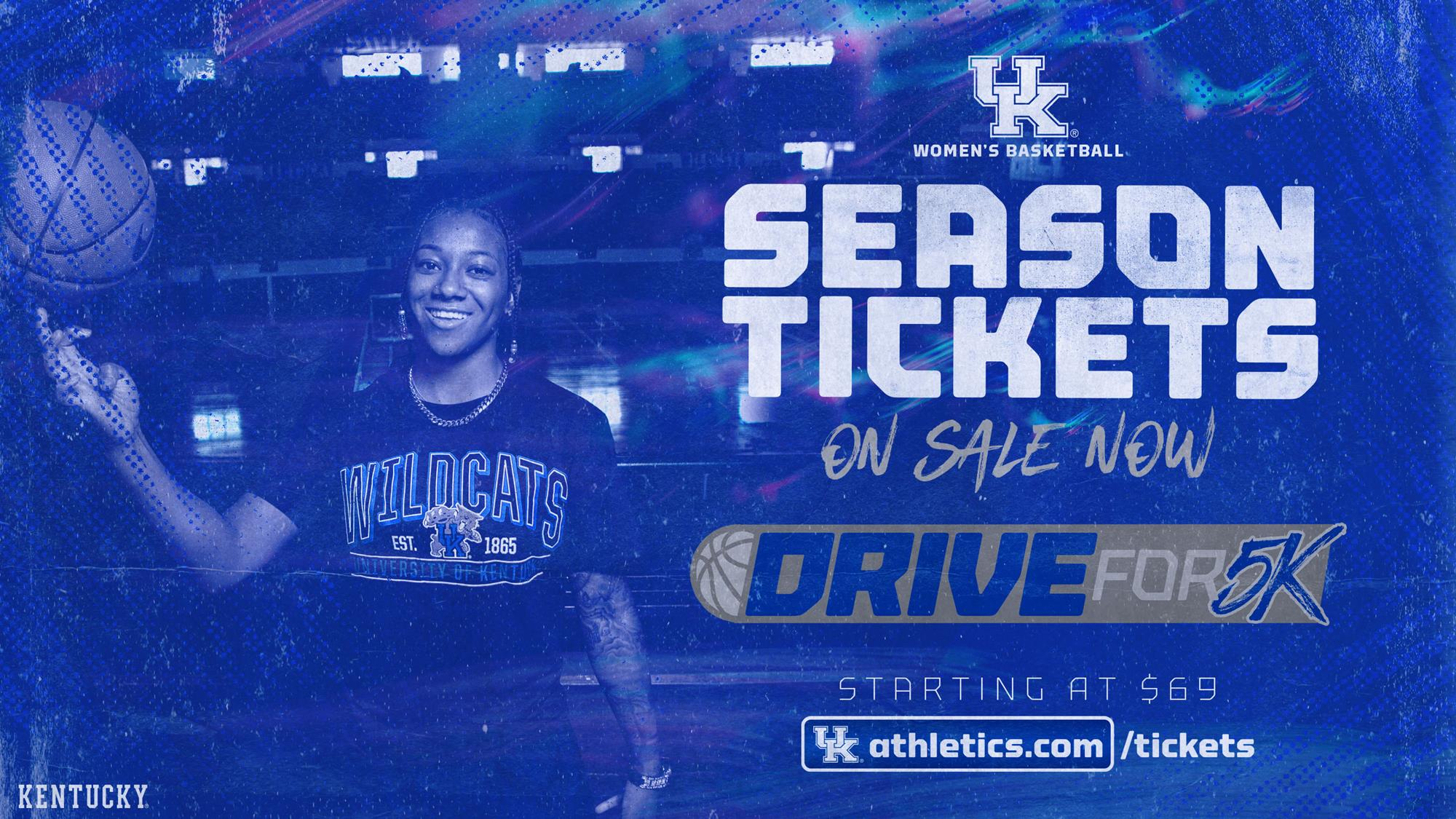 WBB Announces #DriveFor5K as Season Tickets Go On Sale