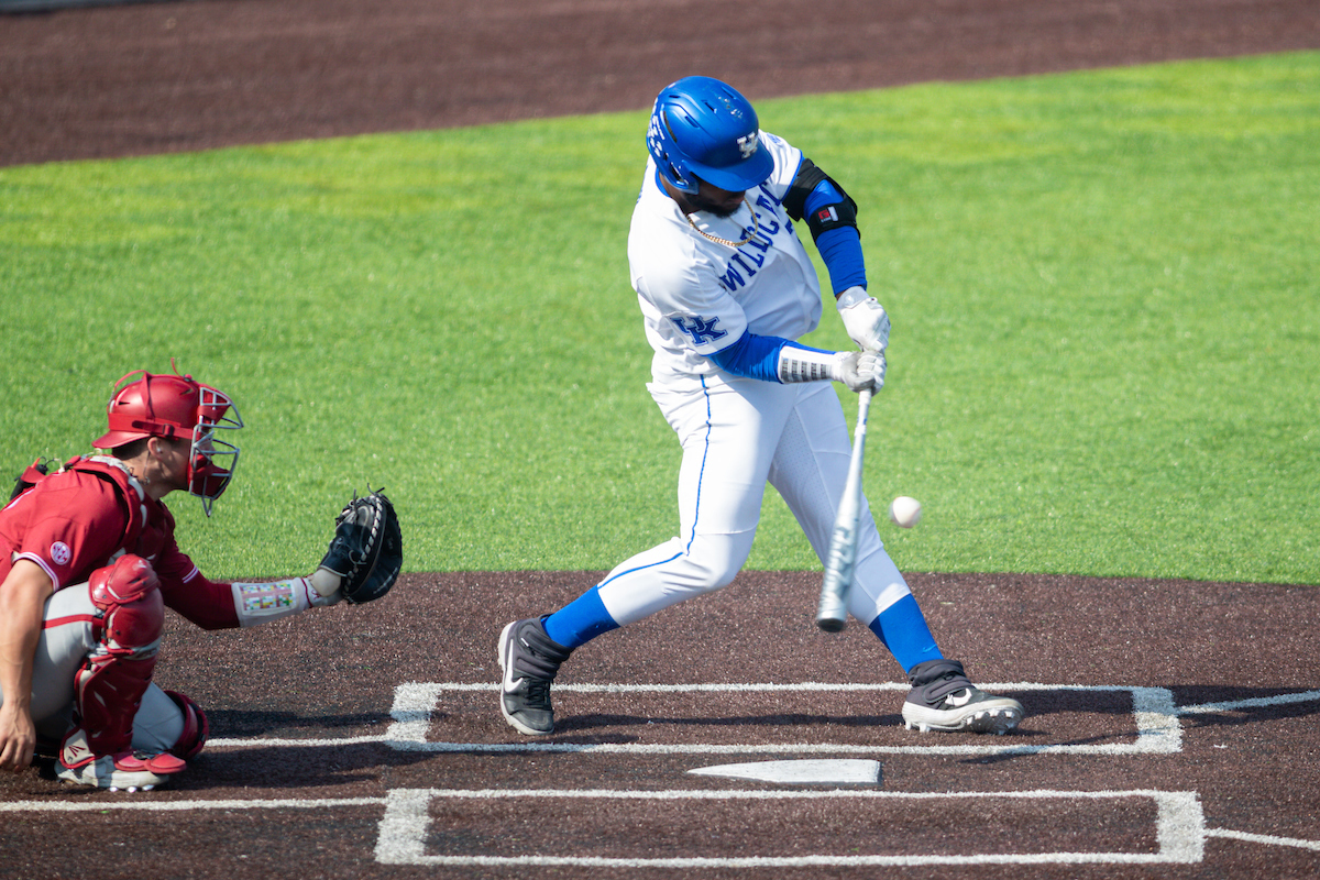 Oraj Anu.

Kentucky beats Alabama 11 - 0

Photo by Grant Lee | UK Athletics