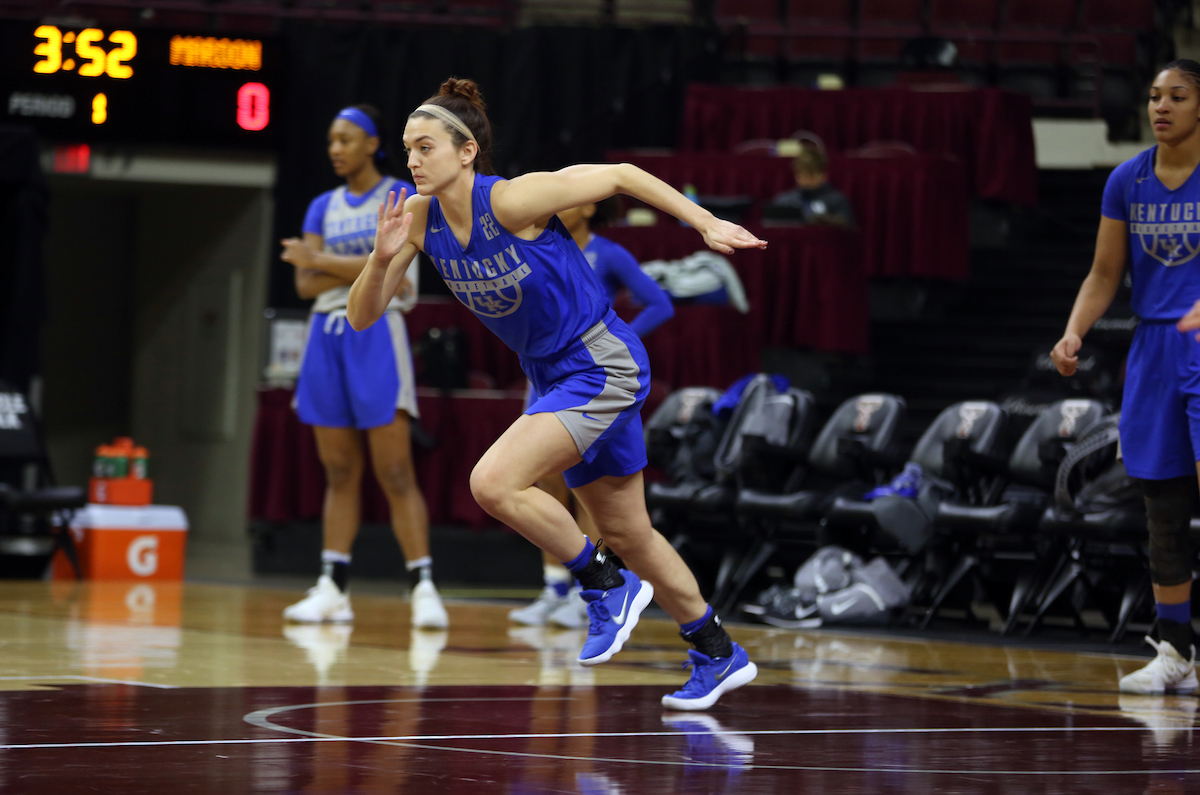 Makenzie Cann
The University of Kentucky women's basketball team practice on January 4, 2018 at Reed Arena. 

Photo by Britney Howard | UK Athletics