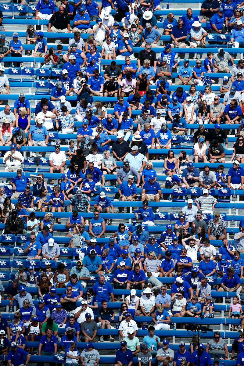 Fans.

UK beat ULM 45-10.

Photo by Eddie Justice | UK Athletics