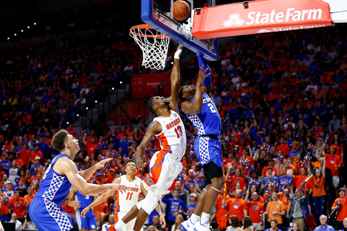 Ashton Hagans.

Kentucky men's basketball beat Florida 65-54.

Photo by Quinn Foster | UK Athletics