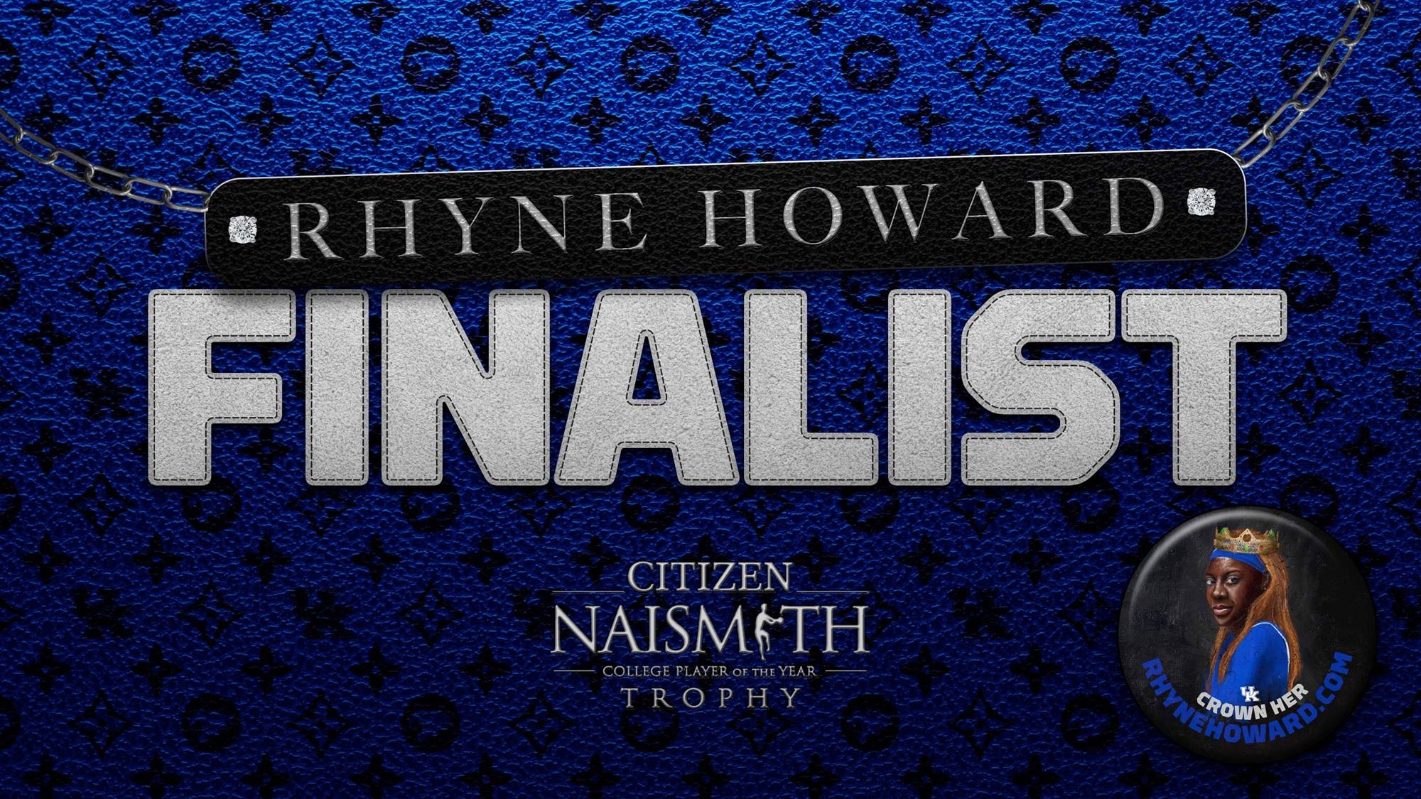 Rhyne Howard One of Four Finalists for Citizen Naismith Trophy