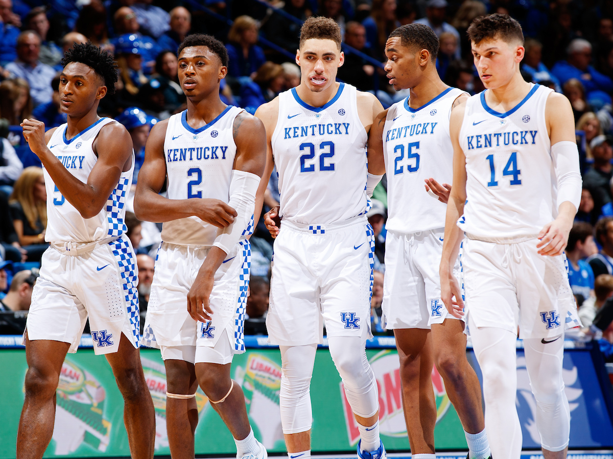 Team.

The University of Kentucky men's basketball team beats Vandy, 56-47. 


Photo by Elliott Hess | UK Athletics