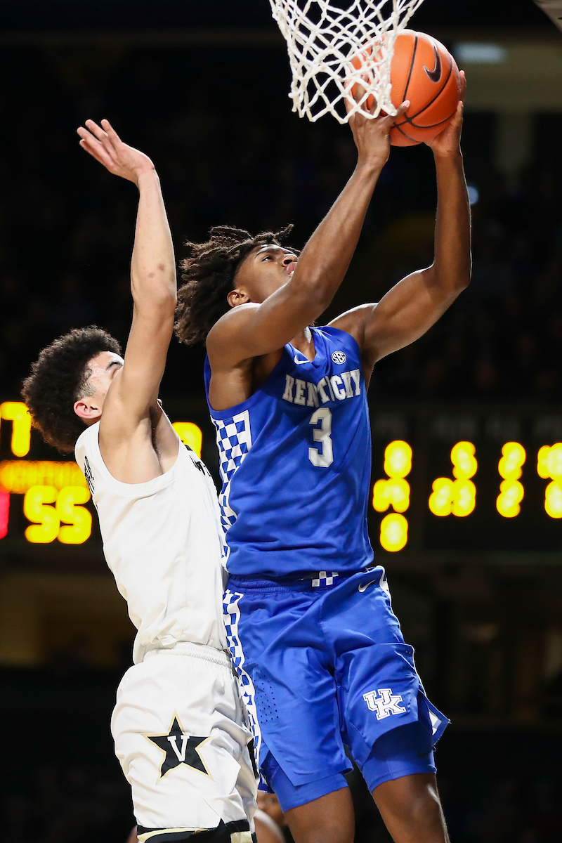 Tyrese Maxey. 

Kentucky beat Vanderbilt 78-64.

Photo by Chet White | UK Athletics