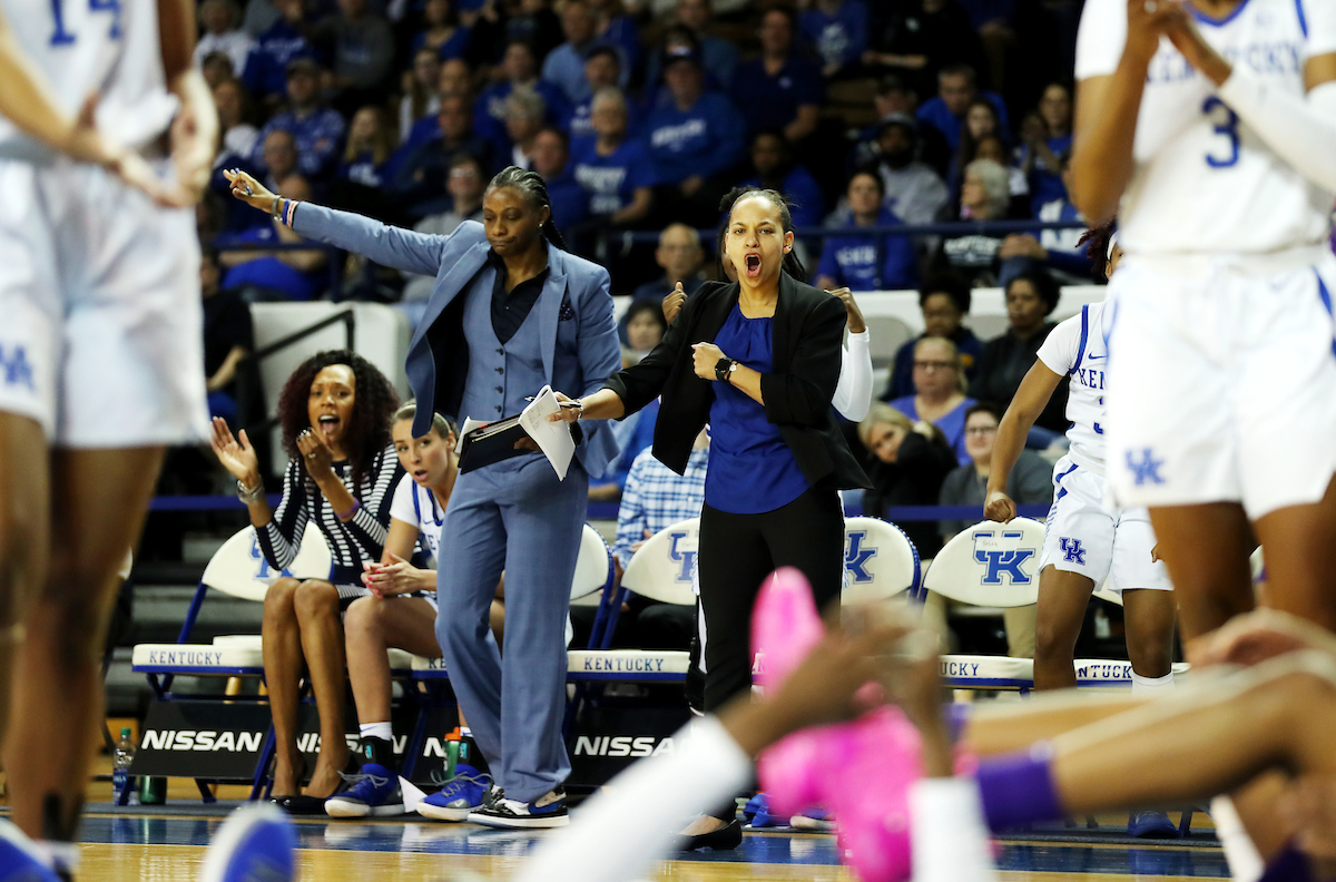 Amber Smith

The UK Women's Basketball team beat LSU on Senior Day on Sunday, February 24, 2019.

Photo by Britney Howard | UK Athletics