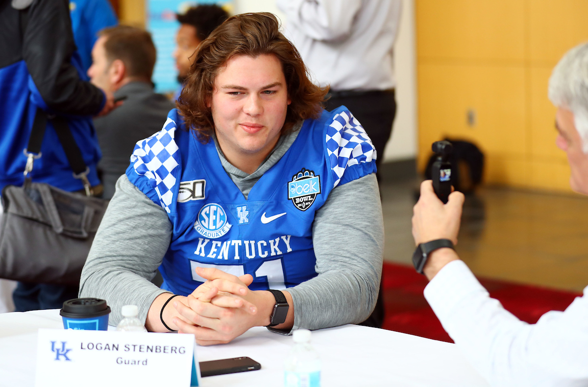 Logan Stenberg
Belk Bowl Media Day

Photo by Britney Howard | Staff