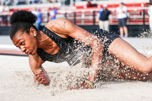 Marie-Jose Ebwea-Excel.

Day two of the 2019 SEC Outdoor Track and Field Championships.