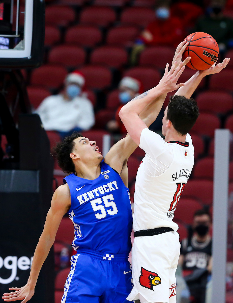 Lance Ware.

Kentucky loses to Louisville 62-59.

Photo by Chet White | UK Athletics